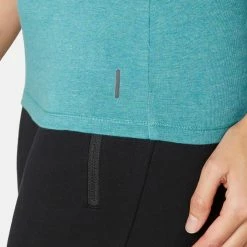 Shirts Nyamba 500, Pilates And Gentle Gym Slim-Fit T-Shirt, Women's