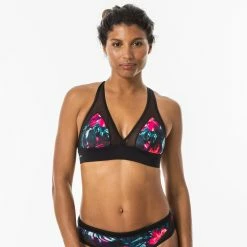 Olaian Bikinis, Boardshorts Isa Bikini Swimsuit Top With Adjustable Back