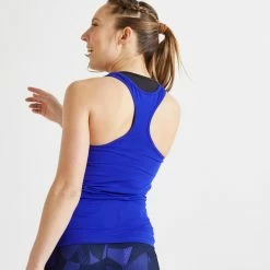 Deals 🤩 Domyos Tanks Racerback Workout Tank Top, 👩 Women's 🛒 45 Domyos Tanks Racerback Workout Tank Top, Women's