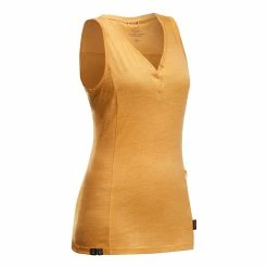 Shirts Forclaz, Merino Wool Travel Backpacking Tank Top, Women's