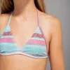 Olaian Bikinis, Boardshorts Tea 100 Triangle Swimsuit Top Girls'