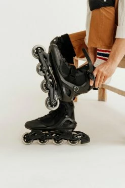 Decathlon Oxelo FIT100 Inline Fitness Roller Skate 76mm 80A Men