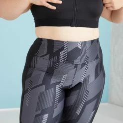 Domyos PLUS SIZE , Fitness Leggings With Phone Pocket, Women's Up To 5XL