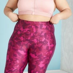 Domyos PLUS SIZE , Fitness Leggings With Phone Pocket, Women's Up To 5XL