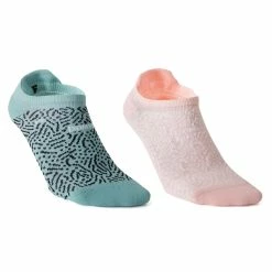 Domyos, No-Show Fitness Cardio Training Socks, 2-Pack