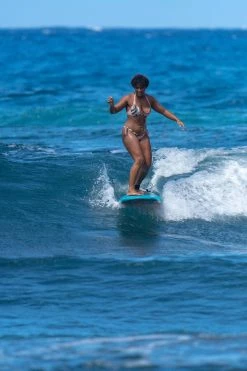 Olaian Bikinis, Boardshorts Elena Push-Up Swimsuit Top With Fixed Padded Cups