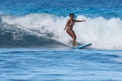 Olaian Bikinis, Boardshorts Elena Push-Up Swimsuit Top With Fixed Padded Cups