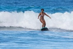 Olaian Bikinis, Boardshorts Elena Push-Up Swimsuit Top With Fixed Padded Cups