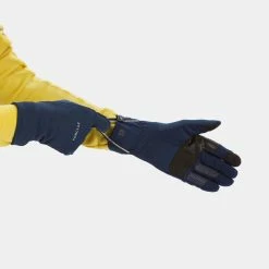 Forclaz Mountain Backpacking Tactile Stretch Gloves - MT500