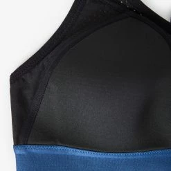 Kalenji Underwear Running High Impact Sports Bra With Zipper, Women's