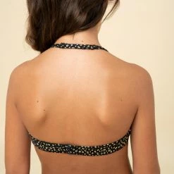 Olaian 100 Swimsuit Top With Collar Girls' Bikinis, Boardshorts