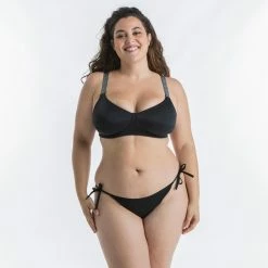 Olaian Bikinis, Boardshorts Astrid Balconette Swimsuit Top With Comfortable Fabric Underwire