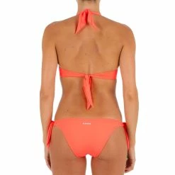 Olaian Bikinis, Boardshorts Women's Fixed Padded Cup Push-Up Swimsuit Top Elena