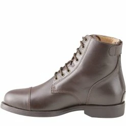 Best Sale ⌛ Fouganza Riding 🥾 Boots Leather Lace-Up Riding Paddock 🥾 Boots, 👩 Women's 🎁 57 Fouganza Riding Boots Leather Lace-Up Riding Paddock Boots, Women's