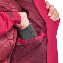 Forclaz Women's Travel Backpacking 3-in-1 Jacket RainWarm 500 Jackets