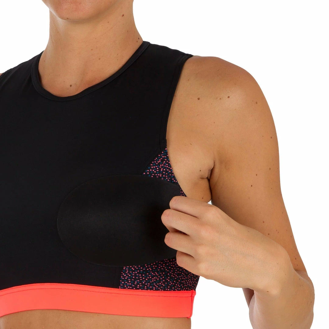 Deals ๐คฉ Olaian ๐ Bikinis, Boardshorts ๐ฉ Women's ๐ Surfing Back-Zip Crop Top Carla Shine ๐ฏ 5 Olaian Bikinis, Boardshorts Women's Surfing Back-Zip Crop Top Carla Shine