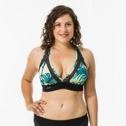 Olaian Bikinis, Boardshorts Isa Bikini Swimsuit Top With Adjustable Back