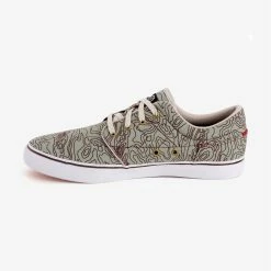 Oxelo Adult Skateboard Longboard Canvas L Low-Rise Shoes Vulca Footwear