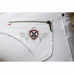 Fouganza Tops Horseback Riding Competition Breeches BR700