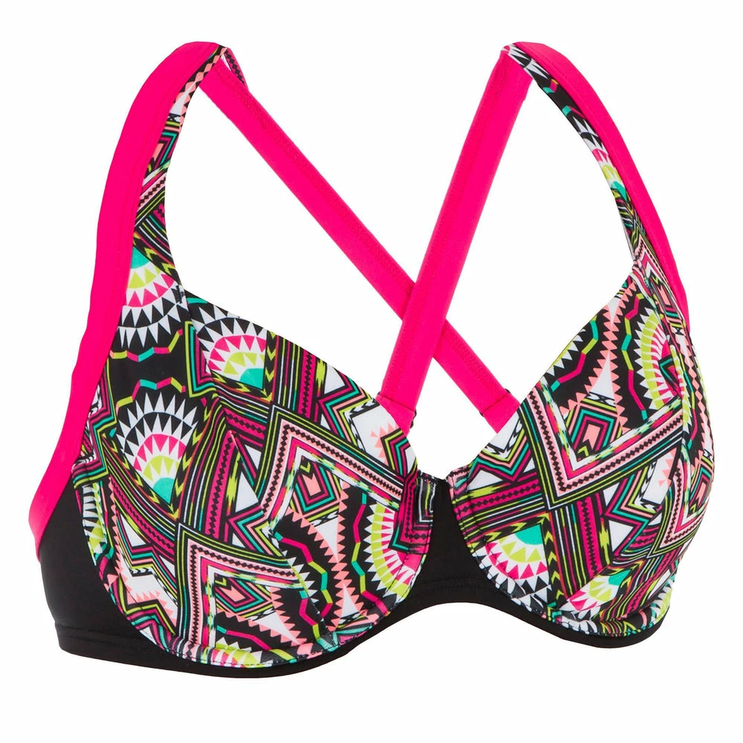 Best Pirce 🎉 Olaian 👩 Women's Underwired 🩱 Swimsuit Top EDEN DNP 👏 1 Olaian Women's Underwired Swimsuit Top EDEN DNP