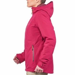 Forclaz Women's Travel Backpacking 3-in-1 Jacket RainWarm 500 Jackets