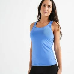 Deals 🤩 Domyos Tanks Racerback Workout Tank Top, 👩 Women's 🛒 55 Domyos Tanks Racerback Workout Tank Top, Women's