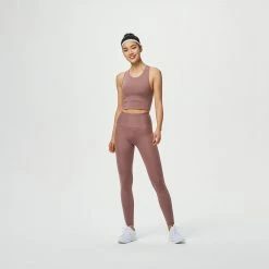 Domyos FTI500A, High-Waisted Shaping Fitness Leggings, Women's