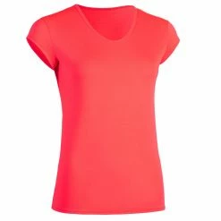 Shirts Domyos 100, Cardio Workout T-Shirt, Women's