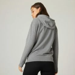 Domyos 500, Fitness Hoodie, Women's