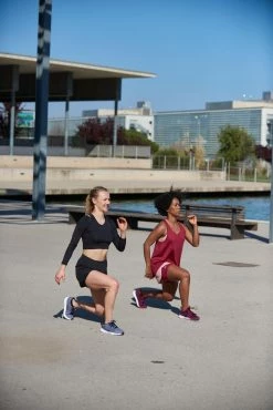 Shirts Domyos 900, Cardio Fitness Crop Top, Women's