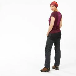 Forclaz Trek 500, Merino Wool Hiking T-Shirt, Women's Shirts