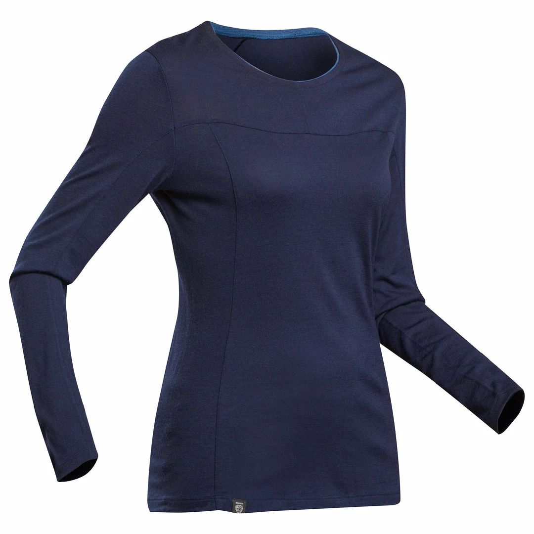New ๐ฏ Forclaz Trek 500, Long Sleeve Merino Wool ๐ Backpacking T-Shirt, ๐ฉ Women's ๐ Shirts โญ 12 Forclaz Trek 500, Long Sleeve Merino Wool Backpacking T-Shirt, Women's Shirts