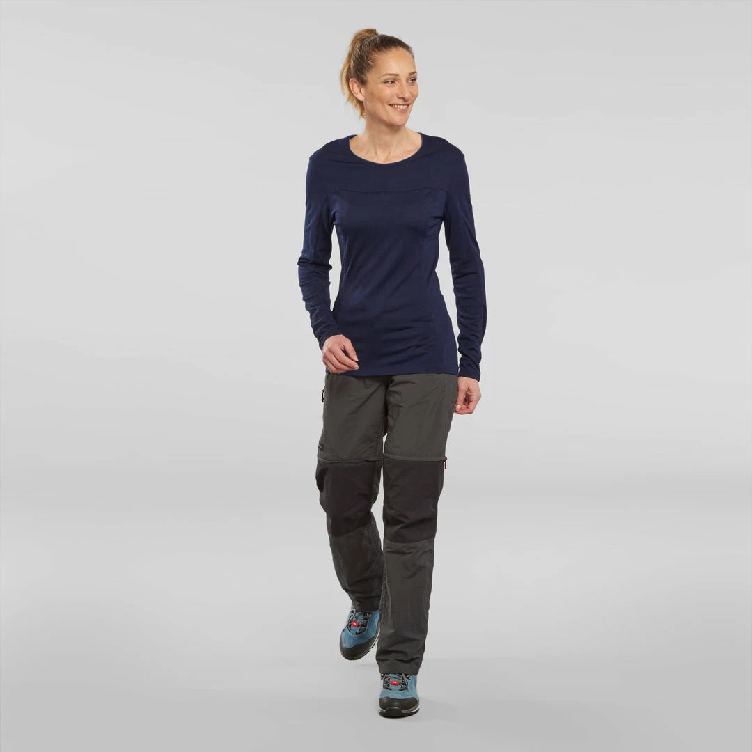 New ๐ฏ Forclaz Trek 500, Long Sleeve Merino Wool ๐ Backpacking T-Shirt, ๐ฉ Women's ๐ Shirts โญ 17 Forclaz Trek 500, Long Sleeve Merino Wool Backpacking T-Shirt, Women's Shirts