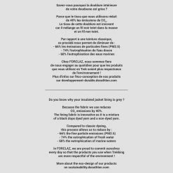 Forclaz Trek 100, 23°F Synthetic Padded Puffer Hooded Backpacking Jacket, Women's