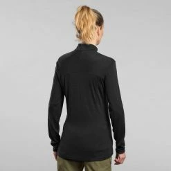 Cheap ๐ Forclaz ๐ Shirts Trek 500, Long Sleeve Merino Wool Zip ๐ Backpacking T-Shirt, ๐ฉ Womenโs ๐ 8 Forclaz Shirts Trek 500, Long Sleeve Merino Wool Zip Backpacking T-Shirt, Womenโs