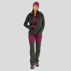 Forclaz Trek 900, Softshell Hiking Windbreaker, Women's Windbreakers