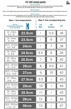 Decathlon Oxelo FIT100 Inline Fitness Roller Skate 76mm 80A Men