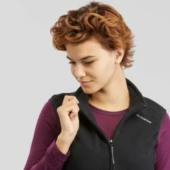Quechua MH120, Fleece Hiking Vest, Women’s