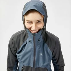 Jackets Quechua MH500, Hiking Rain Jacket, Women's
