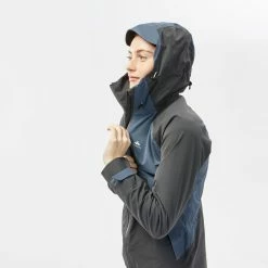 Jackets Quechua MH500, Hiking Rain Jacket, Women's