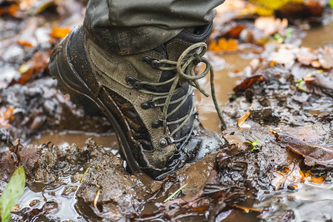 Outlet 👏 Solognac Crosshunt 300 Waterproof Hunting 🥾 Boots 👍 8 Solognac Crosshunt 300 Waterproof Hunting Boots