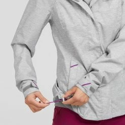 Quechua MH100, Hiking Rain Jacket, Women’s