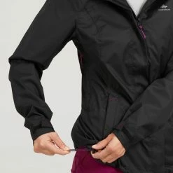Quechua MH100, Hiking Rain Jacket, Women’s