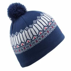 Wedze Beanies Adult Jacquard Ski Hat Pom Beanie