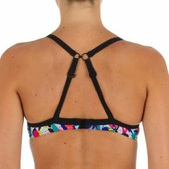 Olaian Women's Balconette-Style U-X Back Swimsuit Top ELO STREET