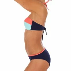 Tribord Olaian Laeti, Bandeau Swimsuit Top With Fixed Padded Cups, Women's Bikinis, Boardshorts