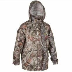 Solognac Hunting Waterproof Jacket Actikam 100 Jackets