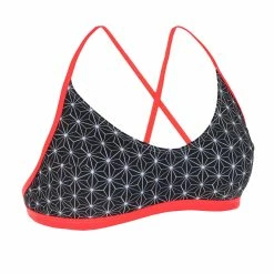 Tribord Agatha, Surfing Crop Top Swimsuit Top With Padded Cups, Women's Bikinis, Boardshorts