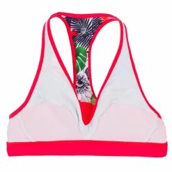 Olaian Bikinis, Boardshorts Women's Surfing Crop Top Swimsuit Top Ana