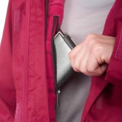 Forclaz Women's Travel Backpacking 3-in-1 Jacket RainWarm 500 Jackets